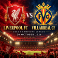 Liverpool vs Villarreal — Champions League | 20 October 2026