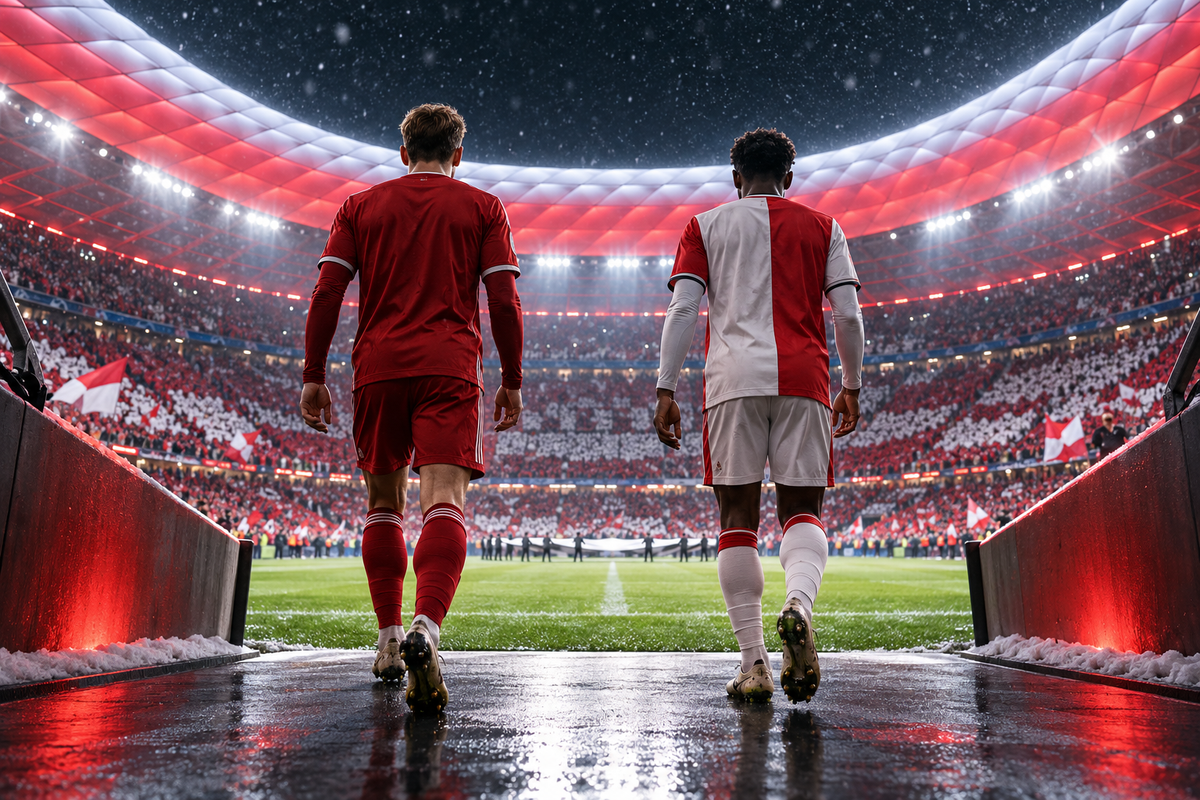 FC Bayern Munich vs Slavia Praha — Longside Block 305–306 — 8 December 2026