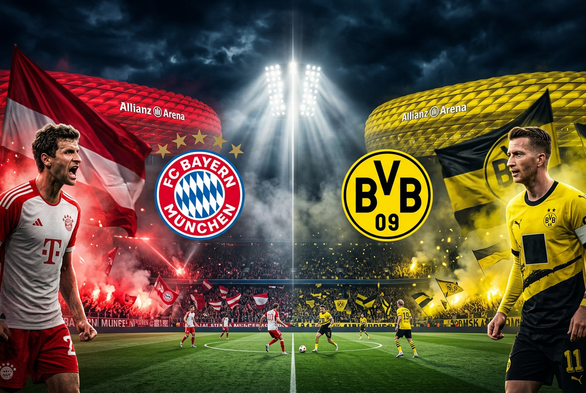 FC Bayern Munich vs Borussia Dortmund — Longside Seating — 31 October 2026